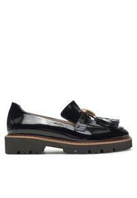 Loafersy Baldowski. Kolor: czarny