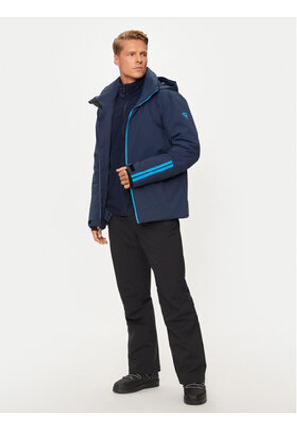 Rossignol Kurtka narciarska Strawpile RLNMJ11 Granatowy Regular Fit. Kolor: niebieski. Materiał: syntetyk. Sport: narciarstwo