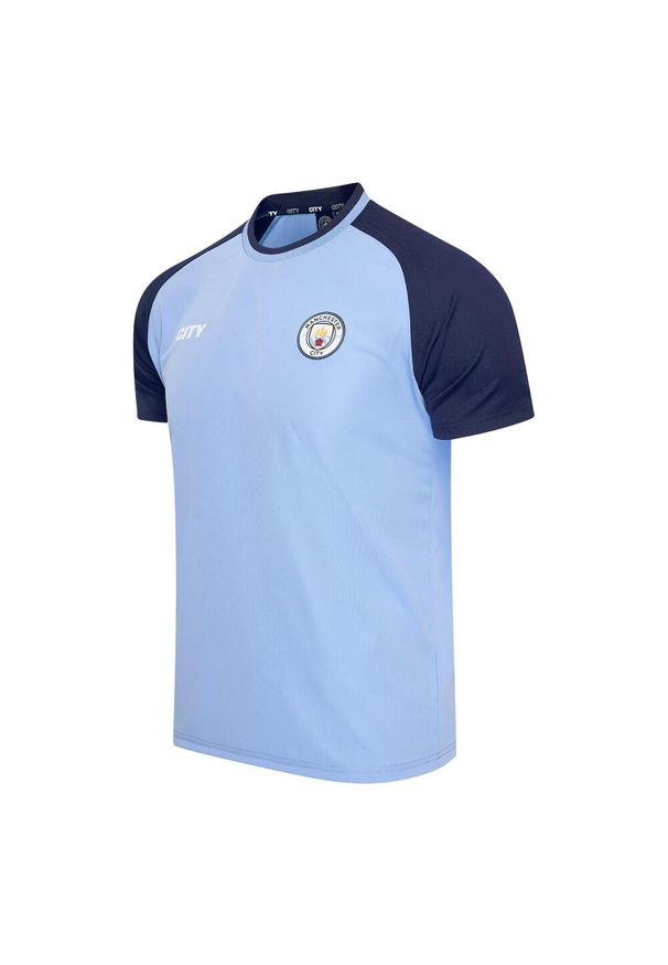 MANCHESTER CITY - Koszulka domowa Manchester City dla dzieci 24/25. Kolor: niebieski. Materiał: poliester. Sport: piłka nożna