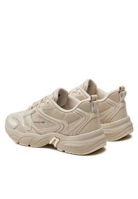 Calvin Klein Jeans Sneakersy Retro Tennis Low Lace Mh Ml Mtl YW0YW01463 Écru. Materiał: skóra #3