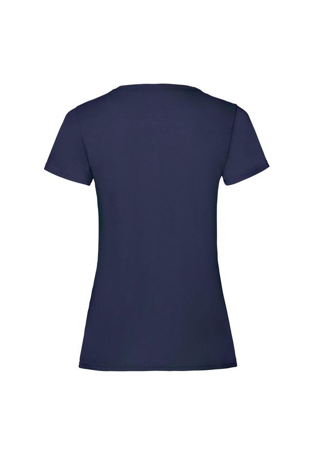 FRUIT OF THE LOOM - Koszulka Damska Valueweight. Kolor: niebieski