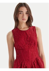 BARDOT - Bardot Sukienka koktajlowa Luisa 60091DB Czerwony Regular Fit. Kolor: czerwony. Materiał: syntetyk. Styl: wizytowy #3