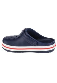 Buty do chodzenia dla dzieci Crocs Crocband. Kolor: czerwony, wielokolorowy, niebieski. Materiał: materiał, syntetyk
