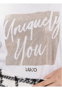 Liu Jo T-Shirt WA3277 JS923 Biały Regular Fit. Kolor: biały. Materiał: bawełna