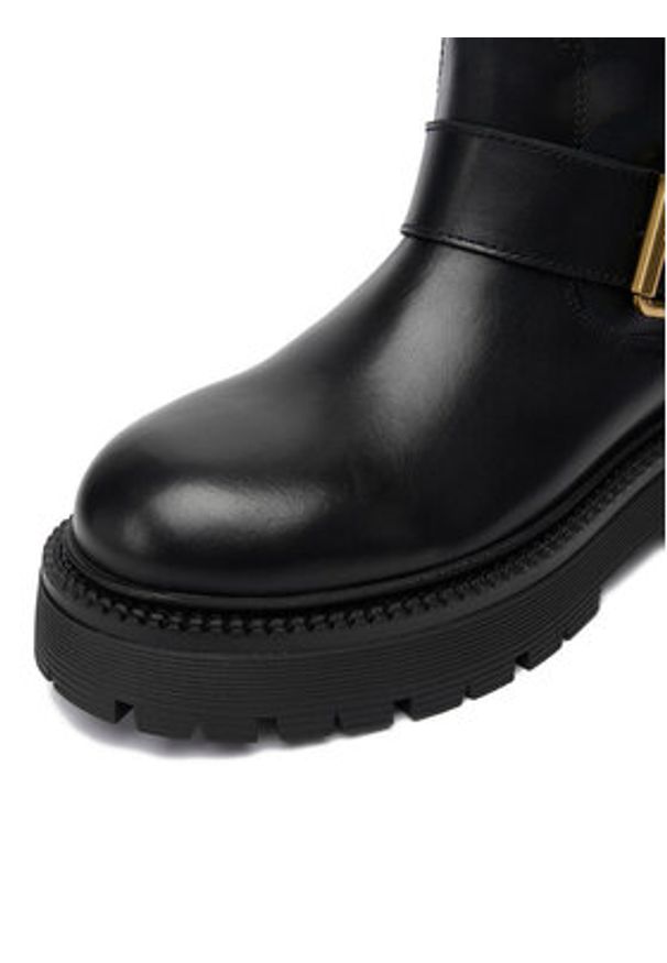 Badura Botki EO-CLAIRE-70866 Czarny. Kolor: czarny. Materiał: skóra