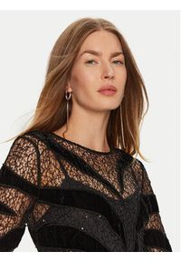 Marciano Guess Sukienka koktajlowa 4BGK93 6279A Czarny Regular Fit. Kolor: czarny. Materiał: syntetyk, wiskoza. Styl: wizytowy #3