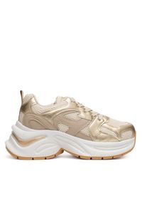 DeeZee Sneakersy WSS21540-01 Złoty. Kolor: złoty. Materiał: materiał, syntetyk