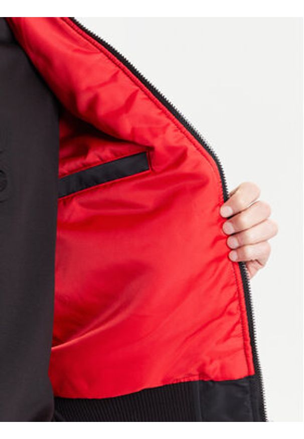 Hugo - HUGO Kurtka bomber Balamo2531 50541604 Czarny Regular Fit. Kolor: czarny. Materiał: syntetyk