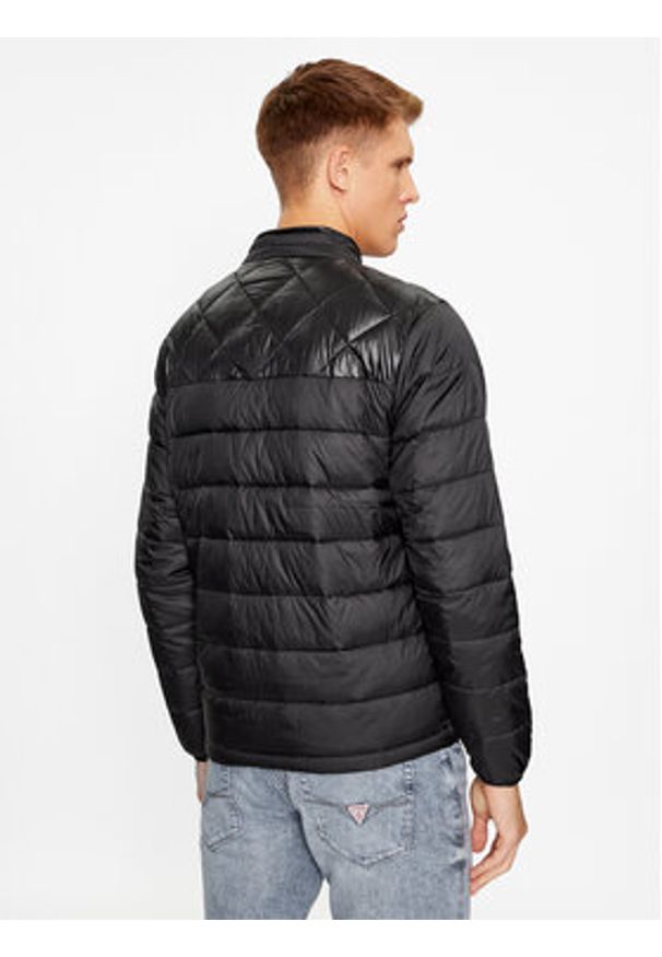 Guess Kurtka przejściowa M3BL12 WF5C2 Czarny Regular Fit. Kolor: czarny. Materiał: syntetyk