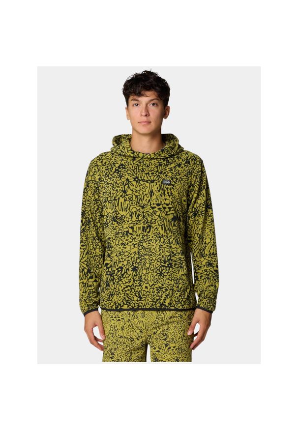 MOUNTAIN HARDWEAR - Sweter męski Mountain Hardwear Microchill. Kolor: zielony. Materiał: polar