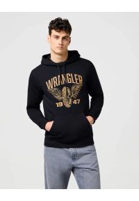 Wrangler - MESKA BLUZA WRANGLER AMERICANA HOODIE BLACK 112371457 #1