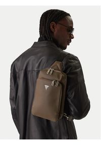 Guess Saszetka HMMISA P5226 Brązowy. Kolor: brązowy. Materiał: skóra #3