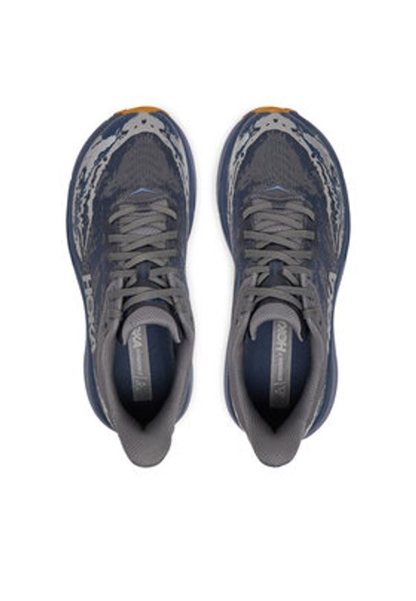 HOKA - Hoka Buty do biegania Stinson 7 1141530 Szary. Kolor: szary. Materiał: materiał