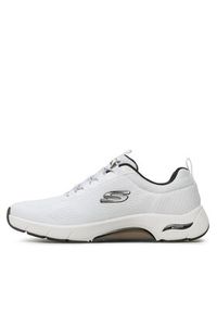 skechers - Skechers Sneakersy Billo 232556/WBK Biały. Kolor: biały. Materiał: materiał
