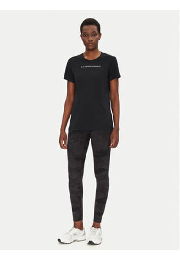 Under Armour Koszulka techniczna Tech Pth Graphic SSC 1389726 Czarny Regular Fit. Kolor: czarny. Materiał: syntetyk