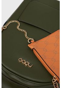 Nobo plecak damski kolor zielony mały gładki. Kolor: zielony. Wzór: gładki #5