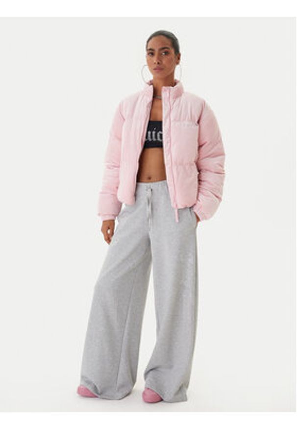 Juicy Couture Kurtka zimowa Margo JCOIJ224556 Różowy Regular Fit. Kolor: różowy. Materiał: syntetyk. Sezon: zima