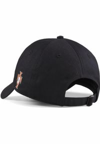 Puma - Czapka z daszkiem dla kibica portugalskiej piłki nożnej PUMA Black White. Kolor: biały, wielokolorowy, czarny