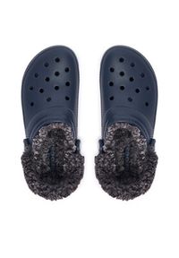 Crocs Klapki Classic Fleece Lined Clog Quartz 211396 Granatowy. Kolor: niebieski #3