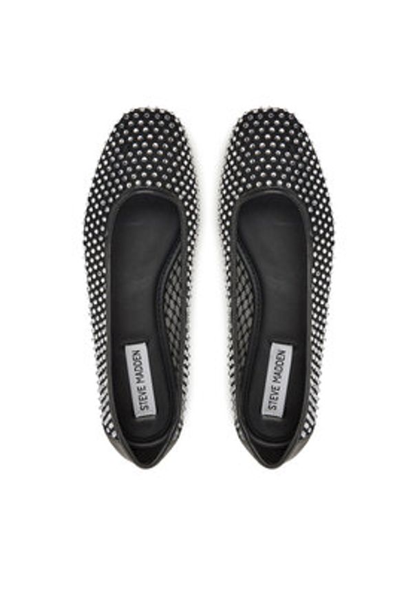 Steve Madden Baleriny Auden SM11003566 Czarny. Kolor: czarny. Materiał: materiał