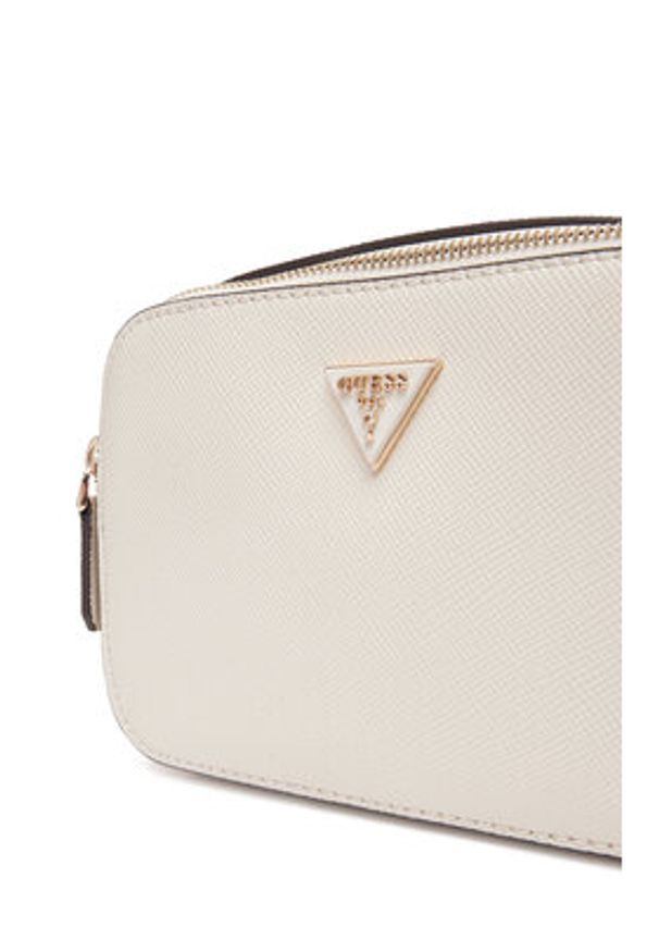 Guess Torebka Noelle II HWZG96 72140 Écru. Kolor: kremowy. Materiał: skórzane