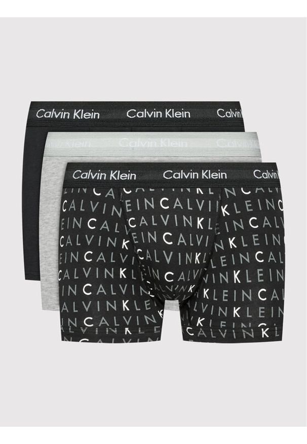 Calvin Klein Underwear Komplet 3 par bokserek 0000U2662G Kolorowy. Materiał: bawełna. Wzór: kolorowy