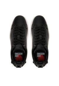 Love Moschino - LOVE MOSCHINO Sneakersy JA15394G1MIA000A Czarny. Kolor: czarny. Materiał: skóra #6