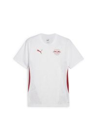 Puma - Męska koszulka treningowa RB Leipzig PUMA White Club Red. Kolor: biały, czerwony, wielokolorowy