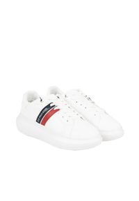 U.S. Polo Assn. Sneakersy "Helis 011" | Helis011 | Kobieta | Biały. Kolor: biały. Materiał: skóra ekologiczna. Wzór: aplikacja #1