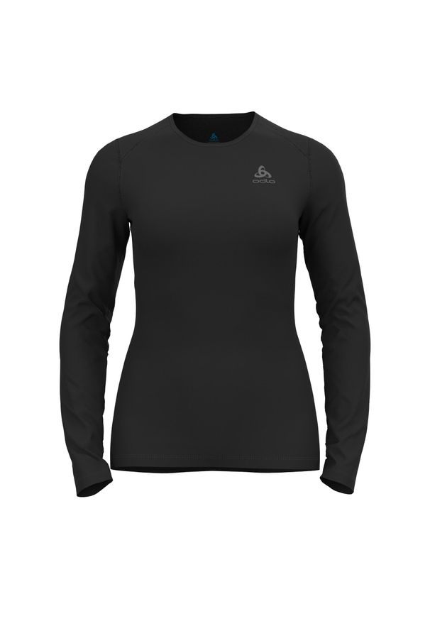 Koszulka termoaktywna z długim rękawem damska Odlo FUNDAMENTALS ACTIVE. Kolor: szary, wielokolorowy, czarny. Długość rękawa: długi rękaw. Długość: długie