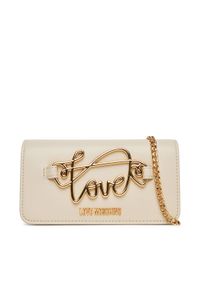 Love Moschino - LOVE MOSCHINO Torebka JC5736PP0MKG0110 Écru. Materiał: skórzane