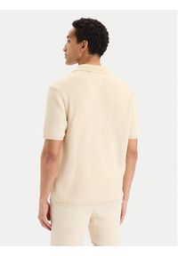 TOMMY HILFIGER - Tommy Hilfiger Koszula MW0MW42796 Kremowy Regular Fit. Kolor: kremowy. Materiał: bawełna #2