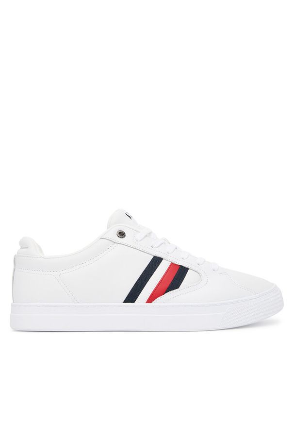 TOMMY HILFIGER - Sneakersy Tommy Hilfiger. Kolor: biały