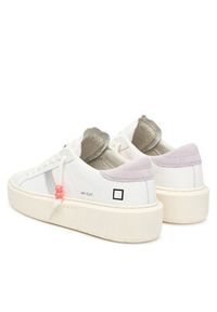 D.A.T.E. Sneakersy Hill Low W441-HP-CA Biały. Kolor: biały. Materiał: skóra #4
