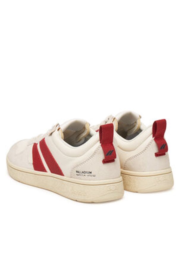Palladium Sneakersy Pallacup Flame Lth 74485-174-M Biały. Kolor: biały. Materiał: zamsz, skóra