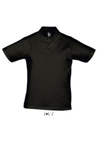 SOL'S - Polo Sol's Prescott. Typ kołnierza: polo. Kolor: czarny #1