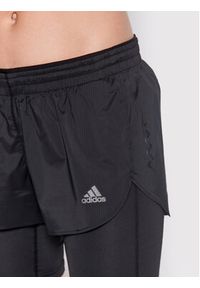 Adidas - adidas Szorty sportowe Run Fast Two-In-One HB9225 Czarny Slim Fit. Kolor: czarny. Materiał: syntetyk. Sport: bieganie