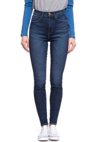 Wrangler - WRANGLER SUPER HIGH SKINNY BLUE SHADOW W27WFS15J. Stan: podwyższony #8