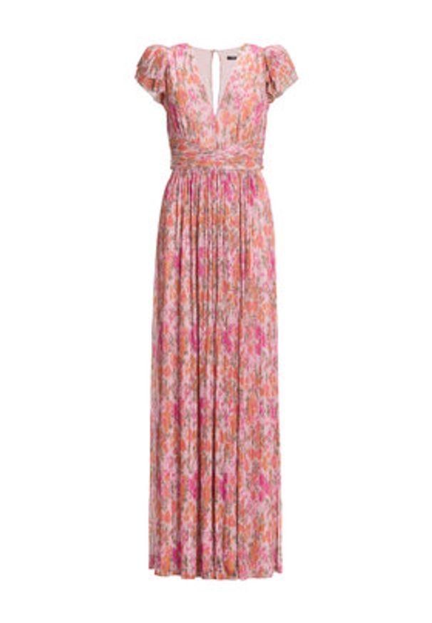 Swing Sukienka wieczorowa 5AJ02700 Różowy Regular Fit. Kolor: różowy. Materiał: syntetyk. Styl: wizytowy