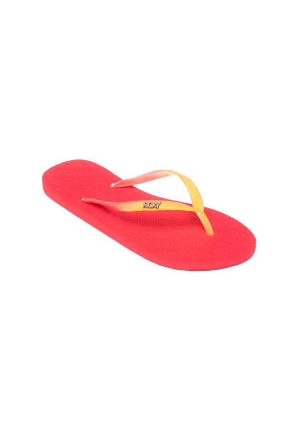 Roxy - Sandały dla Kobiety VIVA GRADIENT Różowy. Okazja: na plażę. Kolor: czerwony. Materiał: guma, syntetyk. Wzór: gradientowy. Styl: sportowy