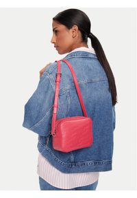 Tommy Jeans Torebka Tjw Must Aop Camera Bag AW0AW17865 Bordowy. Kolor: czerwony. Materiał: skórzane #1