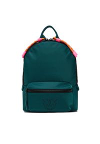 Pinko - PINKO Plecak Backpack Travel PE 25 PLTT 105114 A29U Turkusowy. Kolor: turkusowy. Materiał: materiał