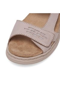 Rieker Sandały V9255-62 Beżowy. Kolor: beżowy #3