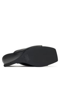 Karl Lagerfeld - KARL LAGERFELD Klapki Rialto KL34400 Czarny. Kolor: czarny. Materiał: skóra #6
