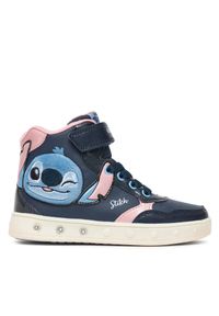 Sneakersy Geox. Kolor: niebieski