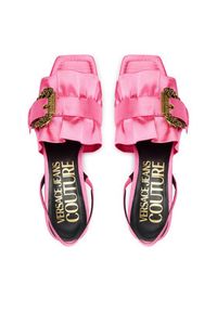 Versace Jeans Couture Sandały 80VA3S48 ZS185 Różowy. Kolor: różowy. Materiał: materiał #2