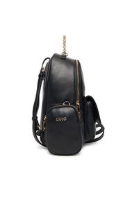 Liu Jo Torebka M Backpack AF5324 E0077 Czarny. Kolor: czarny. Materiał: skóra #5