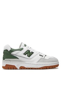 New Balance Sneakersy BB550ESB Biały. Kolor: biały. Materiał: materiał #1