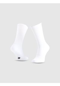 4f - 4F Skarpetki do biegania za kostkę uniseks - białe 43-46. Kolor: biały. Sport: fitness, bieganie #1