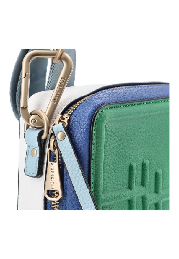 Kolorowa Torebka Hispanitas Modna Listonoszka Damska. Wzór: kolorowy. Styl: casual, elegancki. Rodzaj torebki: na ramię